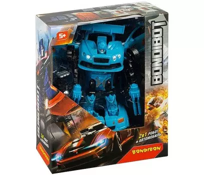 Bondibon Трансформер Bondibot 2 в 1 робот-гоночный автомобиль