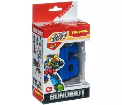 Bondibon Трансформер Bondibot 2 в 1 Шесть