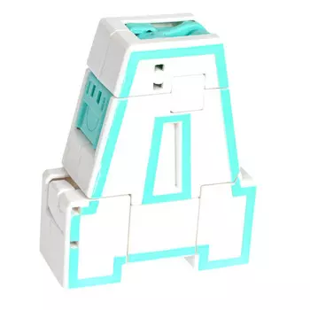 Bondibon Трансформер Bondibot Эволюция букв 2 в 1 буква Д