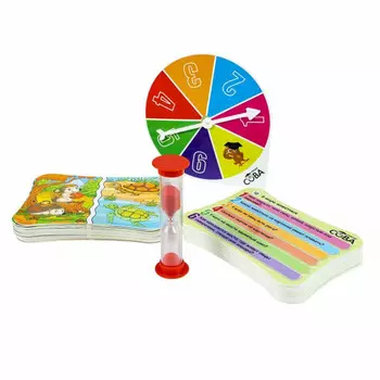 Bondibon Умная Сова Игра-викторина В мире животных Учимся сравнивая