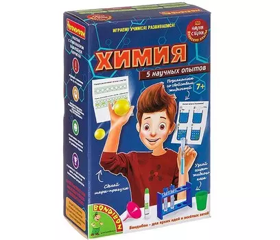 Bondibon Японские опыты Науки с Буки Химия (5 научных опытов)