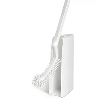 Boomjoy WC-комплект для туалета, ершик силиконовый изогнутый узкий подвесной B6