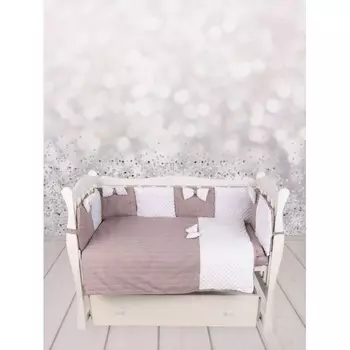 Бортик в кроватку AmaroBaby Exclusive Original Косичка (12 предметов)