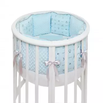 Бортик в кроватку Fluffymoon Lovely baby универсальный подушки