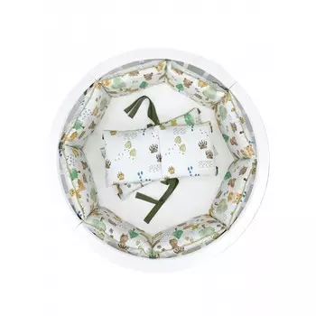 Бортик в кроватку Mom'Story Design двухсторонний На Тонких Ножках