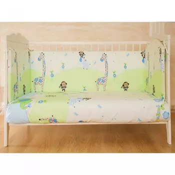 Бортик в кроватку Pituso Зоопарк классика