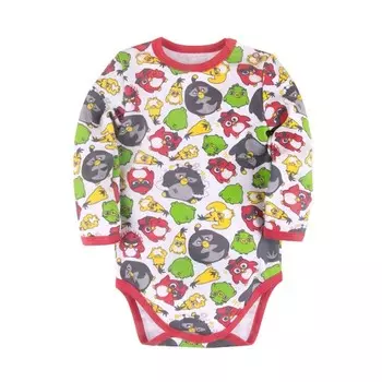 Bossa Nova Боди с длинным рукавом Angry Birds 580АБ-371