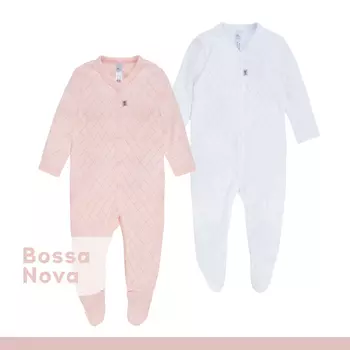 Bossa Nova Комбинезон с закрытыми ножками Ажур 514БН 2 шт.