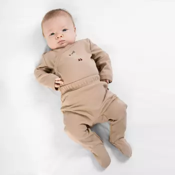 Bossa Nova Комплект боди и ползунки Латте 065