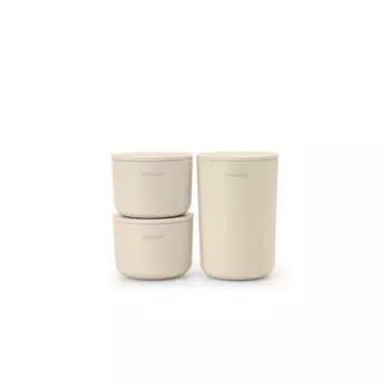 Brabantia Контейнер с крышкой ReNew 3 шт.