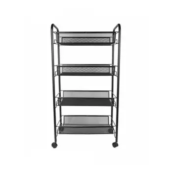 Brabix Этажерка (тележка) офисно-бытовая 4 яруса