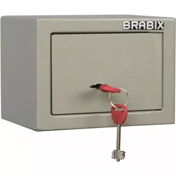 Brabix Сейф мебельный D-14m 145х200х150 мм