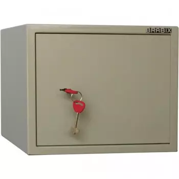 Brabix Сейф мебельный D-29m 290х350х300 мм