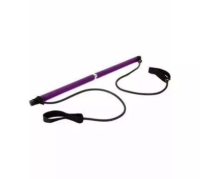 Bradex Палка гимнастическая с эспандерами Пилатес студио