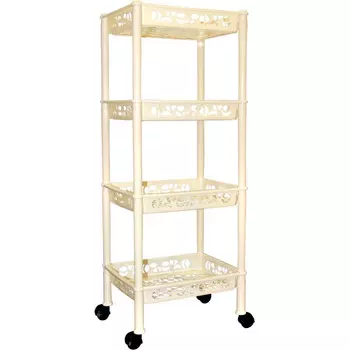 BranQ Этажерка Prima четырехсекционная прямоугольная малая