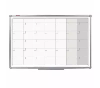 Brauberg Доска-планинг магнитно-маркерная с алюминиевой рамкой 60х90 236863