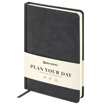 Brauberg Ежедневник недатированный Status А5 160 листов