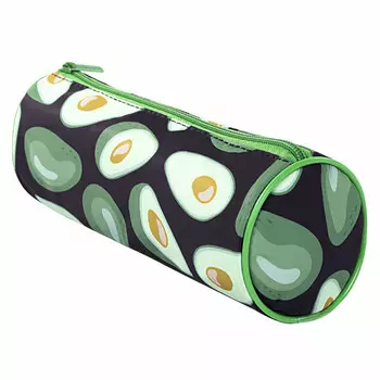 Brauberg Пенал-тубус с эффектом Soft Touch Avocado 22х8 см