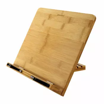 Brauberg Подставка для книг и планшетов бамбуковая 34х24 см