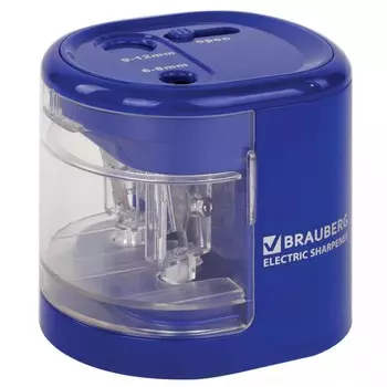 Brauberg Точилка электрическая Standard 2 отверстия 228423