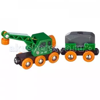 Brio Грузовой вагон с подъемным краном