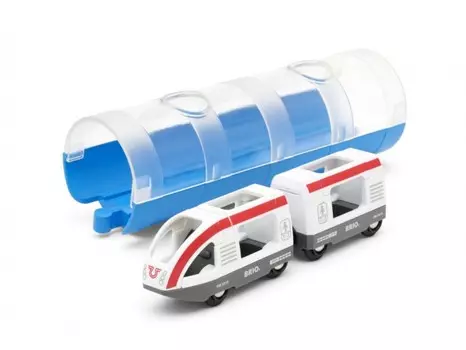 Brio Электричка и туннель (3 элемента)