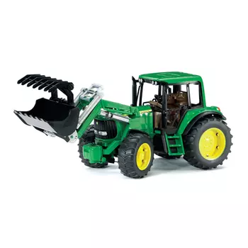 Bruder Трактор John Deere 6920 с погрузчиком
