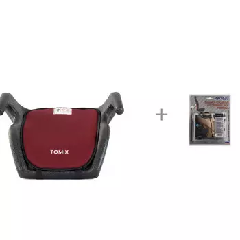 Бустер Tomix Galaxy и Защита спинки сиденья от грязных ног ребенка АвтоБра