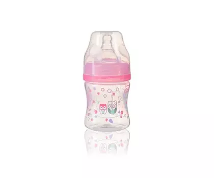 Бутылочка BabyOno Антиколиковая c широким горлышком 120 мл