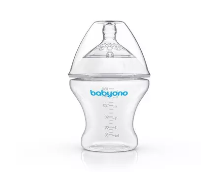Бутылочка BabyOno Natural Nursing антиколиковая 180 мл