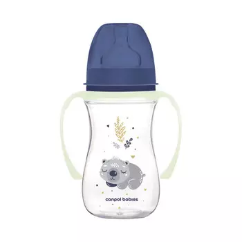 Бутылочка Canpol babies Sleepy Koala для кормления c широким горлом 240 мл