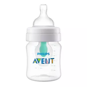 Бутылочка Philips Avent Anti-colic с клапаном Airfree 0 мес+, 125 мл, 1 шт SCF810/14