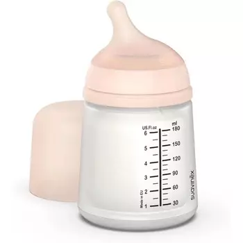 Бутылочка Suavinex Пластиковая для детского питания 180 мл адаптивный поток