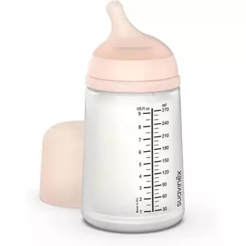 Бутылочка Suavinex Пластиковая для детского питания 270 мл средний поток