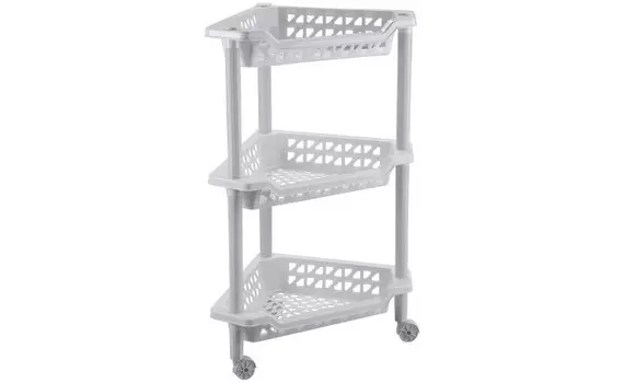 Бытпласт Этажерка угловая Тереза (3 полки)