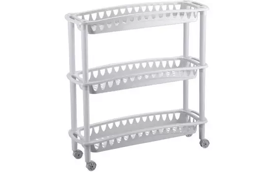 Бытпласт Этажерка узкая Джулия (3 полки)