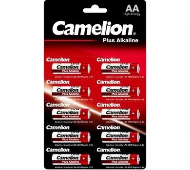Camelion Батарейка Plus Alkaline (LR6) BP1x10P