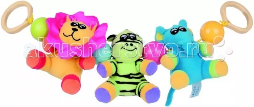 Canpol Погремушка на коляску Сафари 2/616