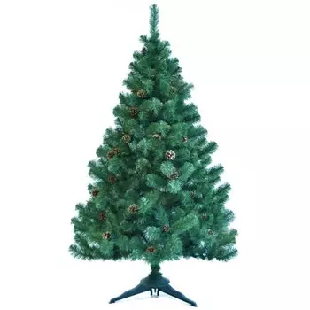 Царь Елка Ель искусственная Холидей с шишками 180 см