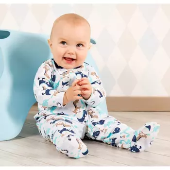 Carrot Комбинезон-слип на молнии Дино