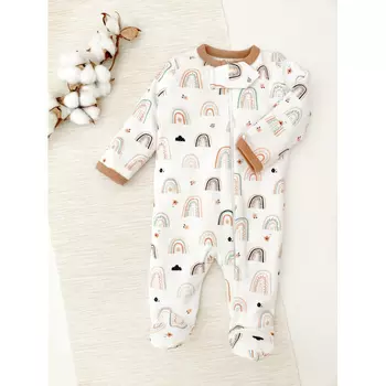 Carrot Комбинезон-слип на молнии Радуги