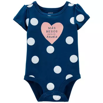 Carter's Боди для девочки в горох 1M316710