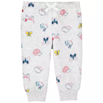 Carter's Брюки для девочки с принтом