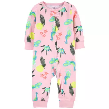 Carter's Комбинезон для девочки с павлинами