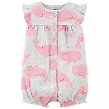 Carter's Полукомбинезон для девочки с китами