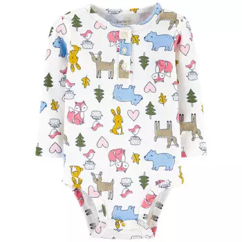 Carter's Полукомбинезон для девочки с животными 1J089210