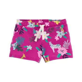 Carter's Шорты для девочки с цветочным принтом
