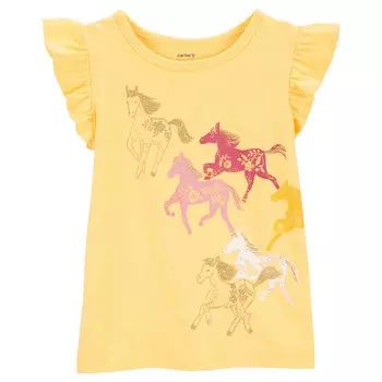 Carter's Туника для девочки с лошадьми
