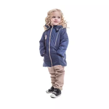 Cascatto Комплект для девочки демисезонный утепленный (куртка, лонгслив, брюки) KOMD18/26