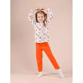 Cascatto Пижама детская Рыжие лисята 21PDU03